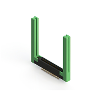 18 Position Female Connector Non Specified - Dual Edge Gold 0.156" (3.96mm) Black 18 Position Female Connector Non Specified - Dual Edge Gold 0.156" (3.96mm) Black