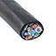 CABLE 6COND 18AWG BLACK 100'