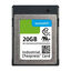 MEM CRD CFEXPRESS 20GB CLS2 PSLC