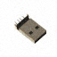 CONN PLUG USB2.0 TYPEA 4P SMD RA