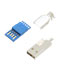 CONN PLUG USB3.0 TYPEA 9POS SLD