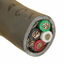 CABLE 4CON 16AWG SLATE SHLD 100'