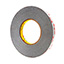 TAPE DBL SIDED GRAY 1/4