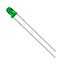 LED GREEN CLEAR T-1 T/H