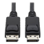 CABLE DISPLAYPORT M TO M 6' SHLD