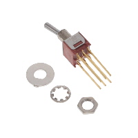 拨动开关 DPDT 面板安装