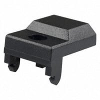 Kvadrat Nøkkelbryter Bryterlokk Svart Snappmontering