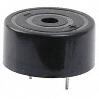 Buzzers Indicator, Internally Driven Piezo 12 V 13mA 3.3kHz 81dB @ 12V, 30cm Through Hole PC Pins