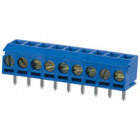 9 Position Wire to Board Terminal Block Vertical with Board 0.138" (3.50mm) Through Hole