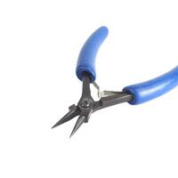 Elektronik Zangen Nadelnase Geriffelt 5,28" (134,1mm)