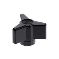 3 Arm Knob Shaft with No Indicator Thermoset Polyester