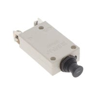 Circuit Breaker Thermal 1A 115 V AC 28 V DC Push-Pull Plunger Panel Mount