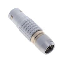 30 针位圆形连接器 插头，公引脚 焊杯