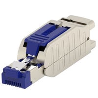 Zástrčka Modulární konektor 8p8c (RJ45, Ethernet) Poloha Stíněný Cat5e IDC