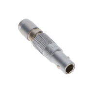 5 针位圆形连接器 插头，公引脚 焊杯