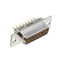 15 Position D-Sub Receptacle, Female Sockets Connector