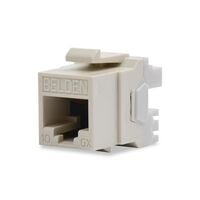 Insert Modular Jack 8p8c (RJ45, Ethernet) To IDC, Pressdown, Punchdown Block Black