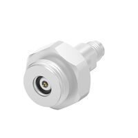 Koaxialsteckverbinder (HF) - Adapter 2,4mm Buchse (APC-2,4, OS-50), Buchsensockel bis 2,4mm (APC-2,4, OS-50)Stecker, Steckverbinder 50Ohm