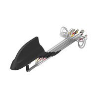 RF ANTENNA 5G, GNSS, LTE, Wi-Fi Module RP-SMA Male (4), SMA Male (3), TNC Male (1) Panel Mount