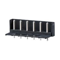 7 Position Terminal Block Header, Male Pins, Shrouded (3 Side) 0.197" (5.00mm) Vertical Through Hole