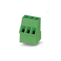 2 Position Wire to Board Terminal Block 40° (130°) Angle with Board 0.200" (5.08mm) Through Hole