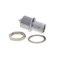 7 针位圆形连接器 插头，公引脚 焊杯