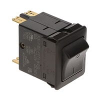 斷路器 熱敏式 10A 250 V AC 50 V DC 翹板 面板安裝