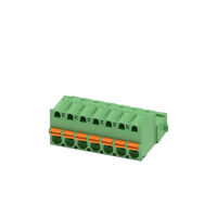 7 Position Terminal Block Plug, Male Pins 0.200" (5.08mm) 180° Free Hanging (In-Line)