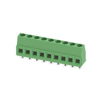 9 Position Wire to Board Terminal Block Horizontal with Board 0.200" (5.08mm) Through Hole