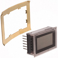 Voltmeter LCD - Black Characters Display Panel Mount
