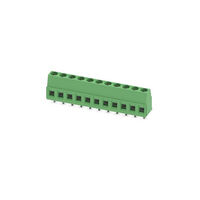 4 Position Wire to Board Terminal Block Horizontal with Board 0.197" (5.00mm) Through Hole