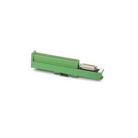 25 Position Interface Module Terminal Blocks - Screw Connection To D-Sub, Male 12-24 AWG