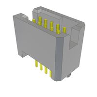Connector kopstuk Through-hole 10 posities 0,050" (1,27mm)
