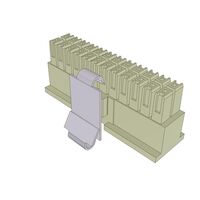 24 矩形連接器 - 外罩 插孔 白色 0.100" (2.54mm)