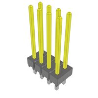 Connector Header Through Hole 8 position 0.100" (2.54mm)