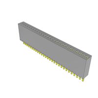 28 Position Receptacle Connector 0.050" (1.27mm) Through Hole Gold