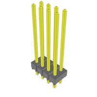 Connector Header Through Hole 8 position 0.100" (2.54mm)