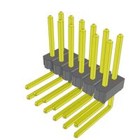 Connector Header Through Hole, Right Angle 12 position 0.100" (2.54mm)