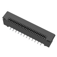 25 Position FFC, FPC Connector Contacts, Vertical - 1 Sided 0.020" (0.50mm) Surface Mount