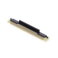 60 Position FFC Connector Contacts, Vertical - 1 Sided 0.020" (0.50mm) Surface Mount