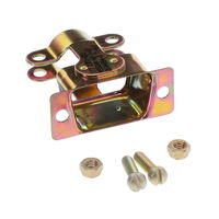 9 Position One Piece Backshell Connector Yellow 180° Unshielded