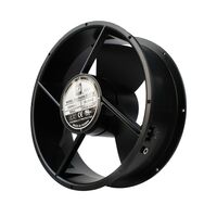 風扇 管軸式 230 VAC 圓形 - 直徑 254mm 滾珠 700.0 CFM (19.60m³/min) 2 引線