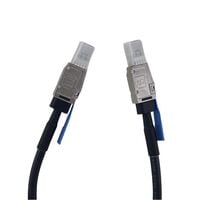 36 Positionen miniSAS HD 4x Stecker an Stecker 6,56' (2,00m) Schwarz Geschirmt