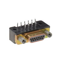 15 Position D-Type, Micro-D Plug, Male Pins Connector