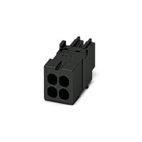 2 Position Terminal Block Plug Housing for Female Sockets 180° Free Hanging (In-Line)