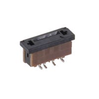 4 Position FFC, FPC Connector Contacts, Vertical - 1 Sided 0.039" (1.00mm) Surface Mount