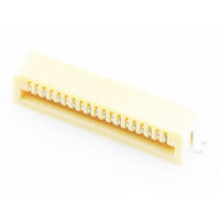19 Position FPC Connector Contacts, Top 0.039" (1.00mm) Surface Mount, Right Angle