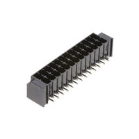 26 Position Terminal Block Header, Male Pins, Shrouded (4 Side) 0.138" (3.50mm) 90°, Right Angle Through Hole