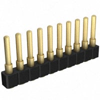 10 Position Spring Piston Connector Surface Mount
