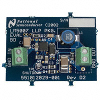 LM5007 - 1 Non-Isolated Output DC/DC, Step Down Evaluation Board
